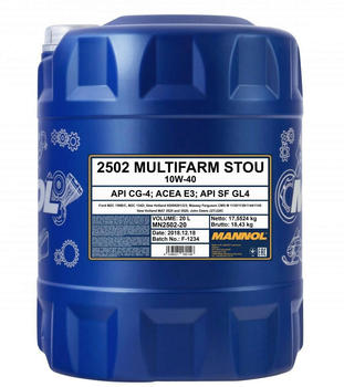 Mannol Multifarm STOU 10W-40 (20 l)