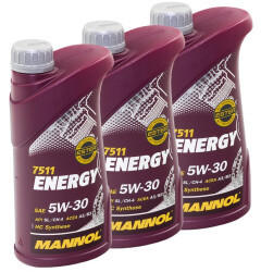 Mannol 5W-30 Energy MN7511 - 3 x 1 L