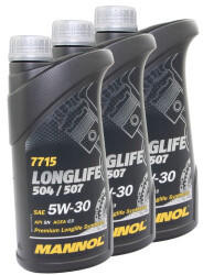 Mannol 5W30 Longlife MN7715 - 3 x 1 L