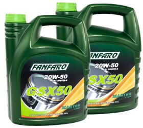 Fanfaro GSX 50 20W-50 FF6403 - 2 x 5 L