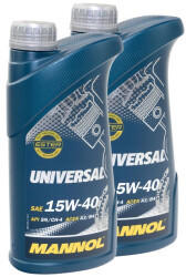 Mannol 15W-40 Universal API SG/CD MN7405 - 2 x 1 L