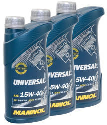 Mannol 15W-40 Universal API SG/CD MN7405 - 3 x 1 L