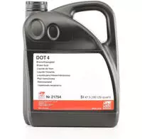 febi bilstein 21754, FEBI BILSTEIN 21754 Bremsfl&uuml;ssigkeit DOT 4, 5L