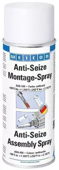 WEICON Anti-Seize Montage-Spray anthrazit 400 ml (27000400)