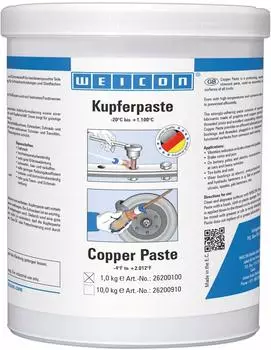 WEICON Kupferpaste Schmier- und Trennmittelpaste auf Kupferbasis (26200100)