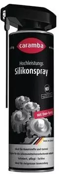 Caramba Hochleistungs Silikon-Spray farblos NSF H2 500 ml Duo-Spray (6103251)