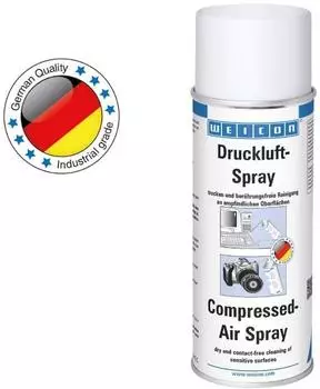 WEICON Druckluft-Spray f&uuml;r ber&uuml;hrungsfreies Reinigen 400 ml (10011614)