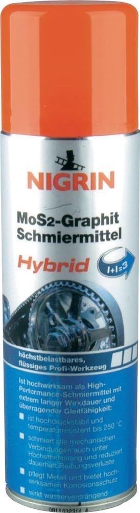 Nigrin MoS2-Graphit Schmiermittel Hybrid (250 ml) Test TOP Angebote ab 4,39  € (Juli 2023)