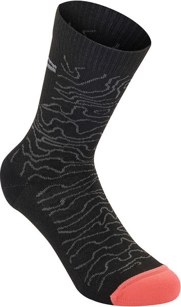 Alpinestars Drop 15 Socken schwarz/grau