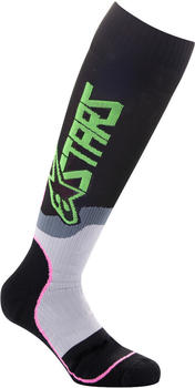 Alpinestars MX Plus-2 Motocross Socken schwarz/pink