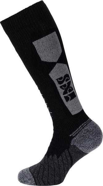 IXS 365 Lang Motorrad Socken schwarz/grau