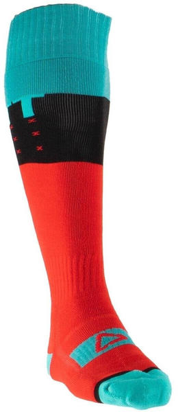 Leatt Tricolor Motocross Socken rot/blau