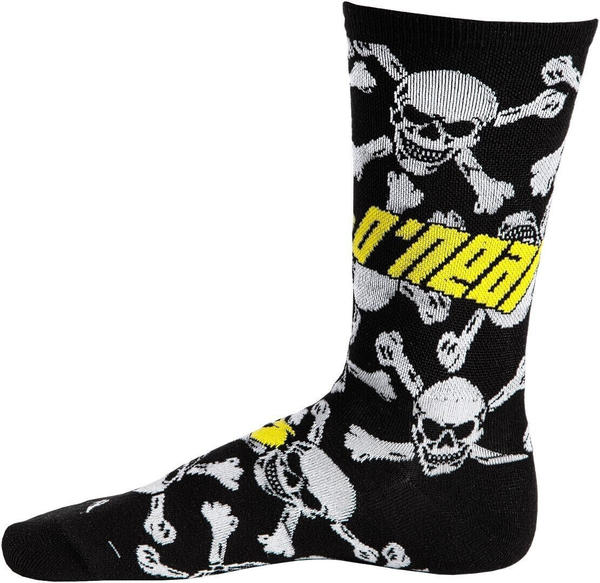 O'Neal Crew Crossbones Motocross Socken schwarz/grau/gelb