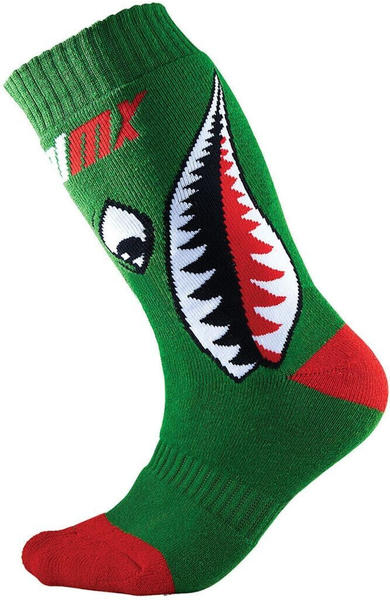 O'Neal Pro MX Bomber Kinder Socken rot/grün