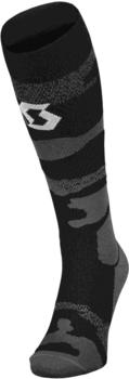 Scott Mid Long Camo Motocross Socken grau/weiß