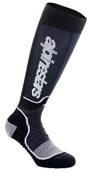 Alpinestars Plus Motocross Socken schwarz/grau
