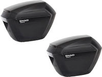 Shad D0B23100, Shad Seitenkoffer Sh23 23 LITER SCHWARZ, PAAR schwarz