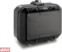 Givi DLM30B, Givi Trekker 30 Dolomiti ALU, MONOKEY, SCHWARZ Aluminium silber