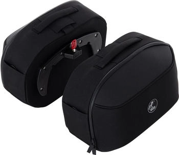 Hepco & Becker Satteltaschenpaar Street III - C-Bow Tr&auml;ger 24 L schwarz Polyester (640602 00 01)
