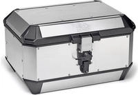 Givi ALA56A, Givi Trekker 56 Alaska TOPCASE MONOKEY 56L SILB. Aluminium silber