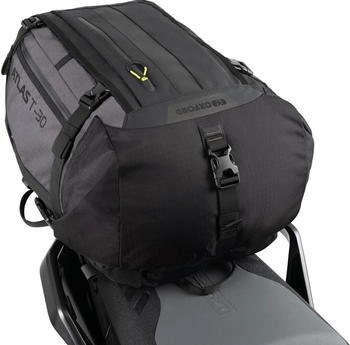Oxford Rider Equipment Atlas T-30 Gepäcktasche wasserdicht 30 l Schwarz/Dunkelgrau (OL00202)