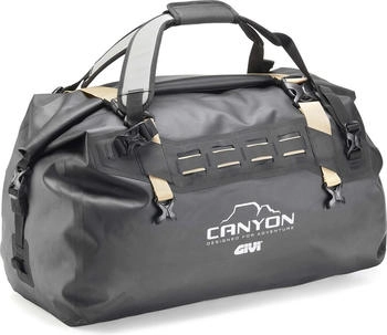 Givi Canyon Gepäcktasche wasserdicht 40 l Schwarz/Grau/Beige (GRT712C)