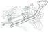 Shad Top Master Rear Fitting Suzuki GSX 600F/750F