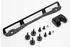 SW-Motech Adapterkit für ADVENTURE-RACK Gepäckträger - Für Shad 2. Schwarz. schwarz-silber