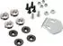 SW-Motech Adapterkit für ADVENTURE-RACK Gepäckträger - Für TRAX ADV/ION/EVO. Schwarz. schwarz-silber
