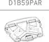 Shad Big Mounting Plate (D1B59PAR)