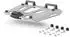 Shad Aluminium Mounting Plate & Screws Silver
