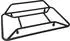 Givi E152 Metallic Rack for TRK33/TRK46 Trekker Case