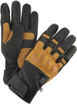 Helston's Wislay Leather Gloves black/gold