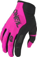 ONeal E032-717, ONeal Element Racewear, Handschuhe Damen - Schwarz/Pink - M