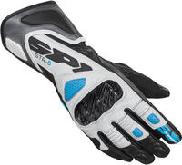 Spidi A222-302-S, Spidi STR-6 Damen Motorradhandschuhe Schwarz Weiss Blau female