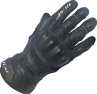 B&uuml;se 307900-13, B&uuml;se Miles perforierte Motorrad Handschuhe Schwarz male