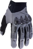 FOX 31318-172-3X, FOX Bomber perforierte Motocross Handschuhe Schwarz Grau male