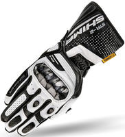 SHIMA STR-2-GLOVES-WHITE-XL, SHIMA STR-2 Motorrad Handschuhe Schwarz Weiss male