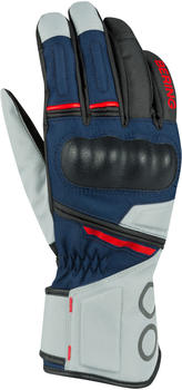 Bering Siberia Lady Gloves grey/blue/red