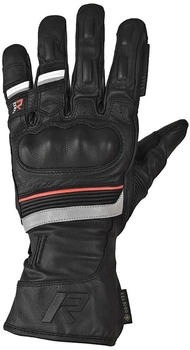 Rukka Imatra 3.0 GTX Lederhandschuhe schwarz/grau/rot