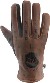 Helston's Grafic Winter Handschuhe braun