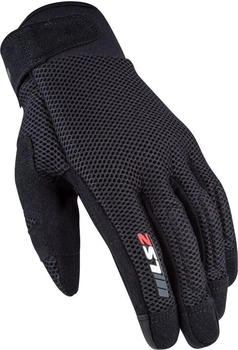 LS2 Cool Mesh Handschuhe schwarz