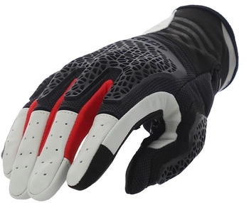 Acerbis Crossover Handschuhe schwarz/grau/rot