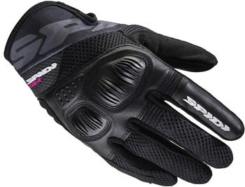 Spidi Flash-R Evo Tex Ladies Motorcycle Gloves schwarz