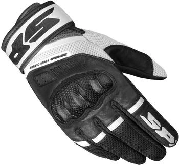 Spidi Power Carbon Handschuhe schwarz/weiss