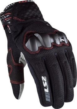 LS2 Chaki Mesh Handschuhe schwarz