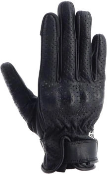 Helston's Wave Air Sommer perforierte Damen Handschuhe schwarz