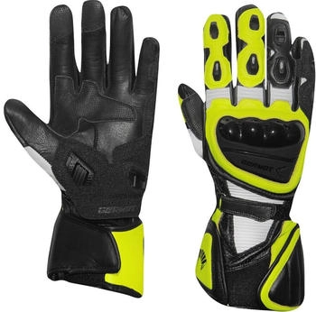 Germot Supersport 2 Handschuhe schwarz/weiß/gelb