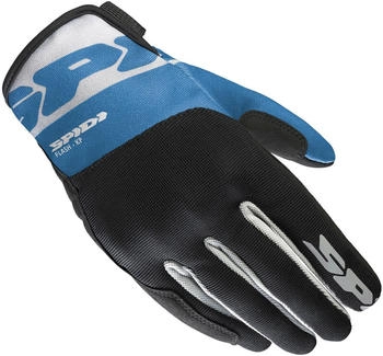 Spidi Flash-KP Tex Damen Handschuhe schwarz/weiß/blau