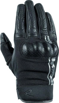 DiFi Reptile perforierte Handschuhe schwarz/grau